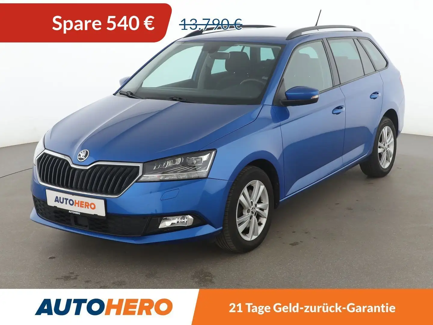 Skoda Fabia 1.0 TSI Style *LED*TEMPO*CAM*SHZ* Blau - 1