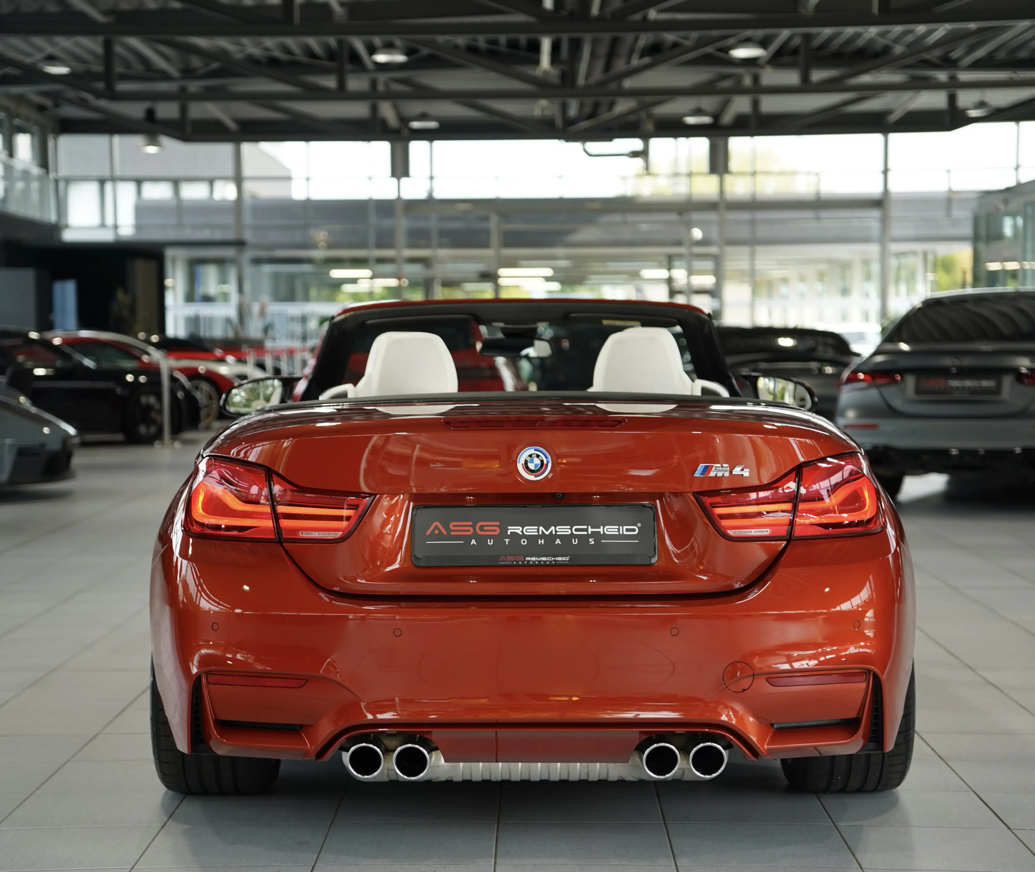BMW M4 Cabrio *DEUTSCH *SakhirOrange* — photo 8