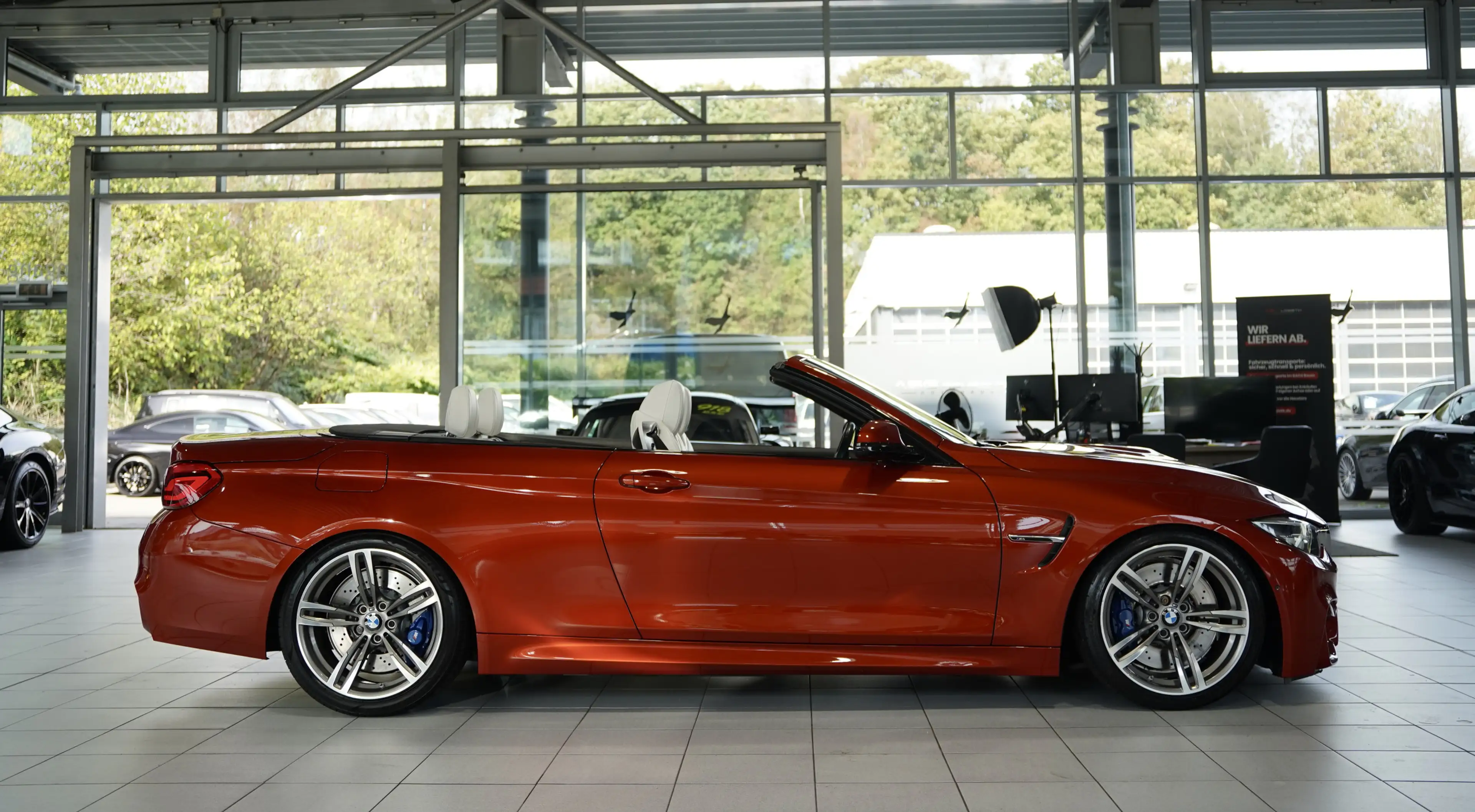 BMW M4 Cabrio *DEUTSCH *SakhirOrange* — photo 6