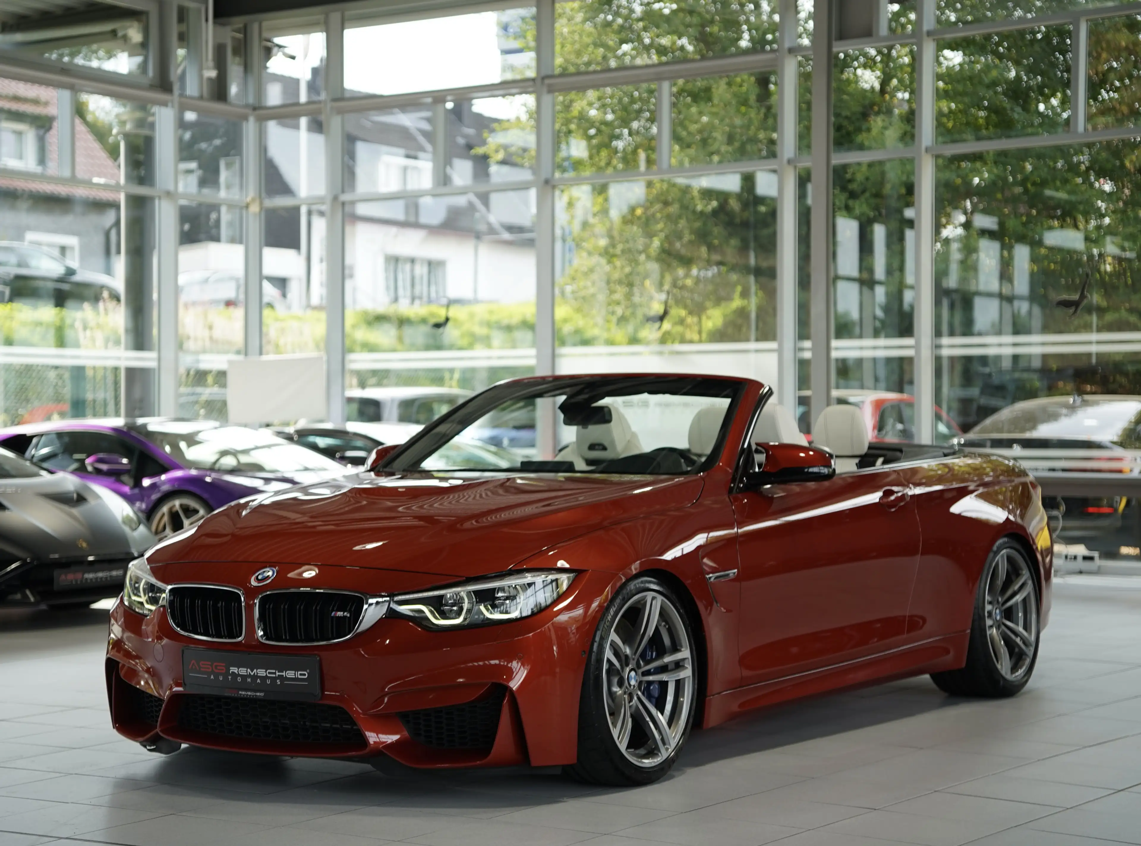 BMW M4 Cabrio *DEUTSCH *SakhirOrange* — photo 3