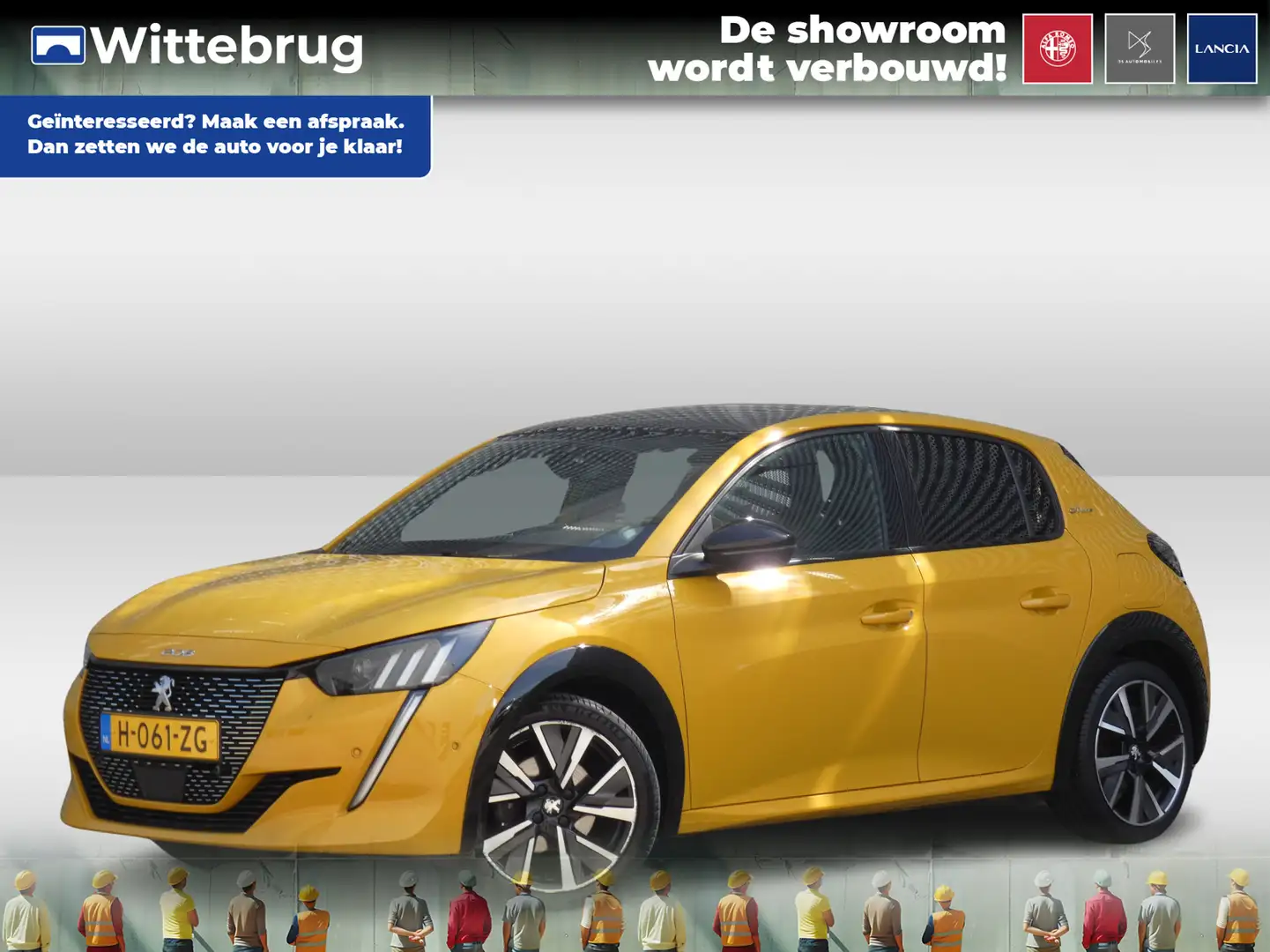 Peugeot 208 1.2 100 PK GT-Line ! Panoramadak | Camera | Naviga Yellow - 1