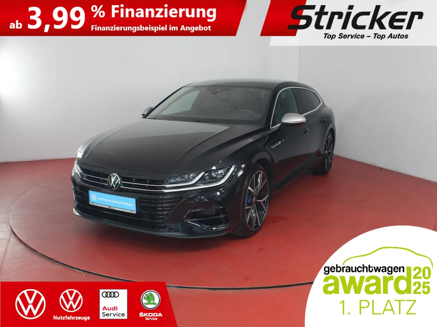 Volkswagen Arteon Shooting Brake R 2.0TSI DSG 415,-ohne Anzahlung A Noir - 2