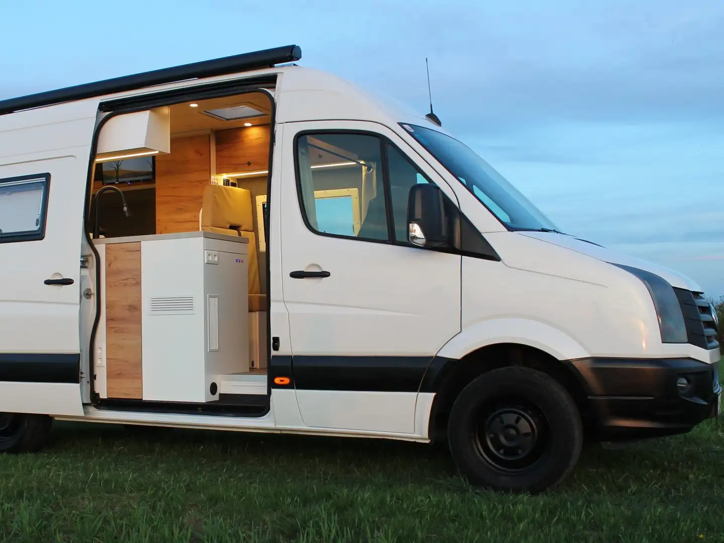 Caravans-Wohnm VW Crafter Fehér - 1