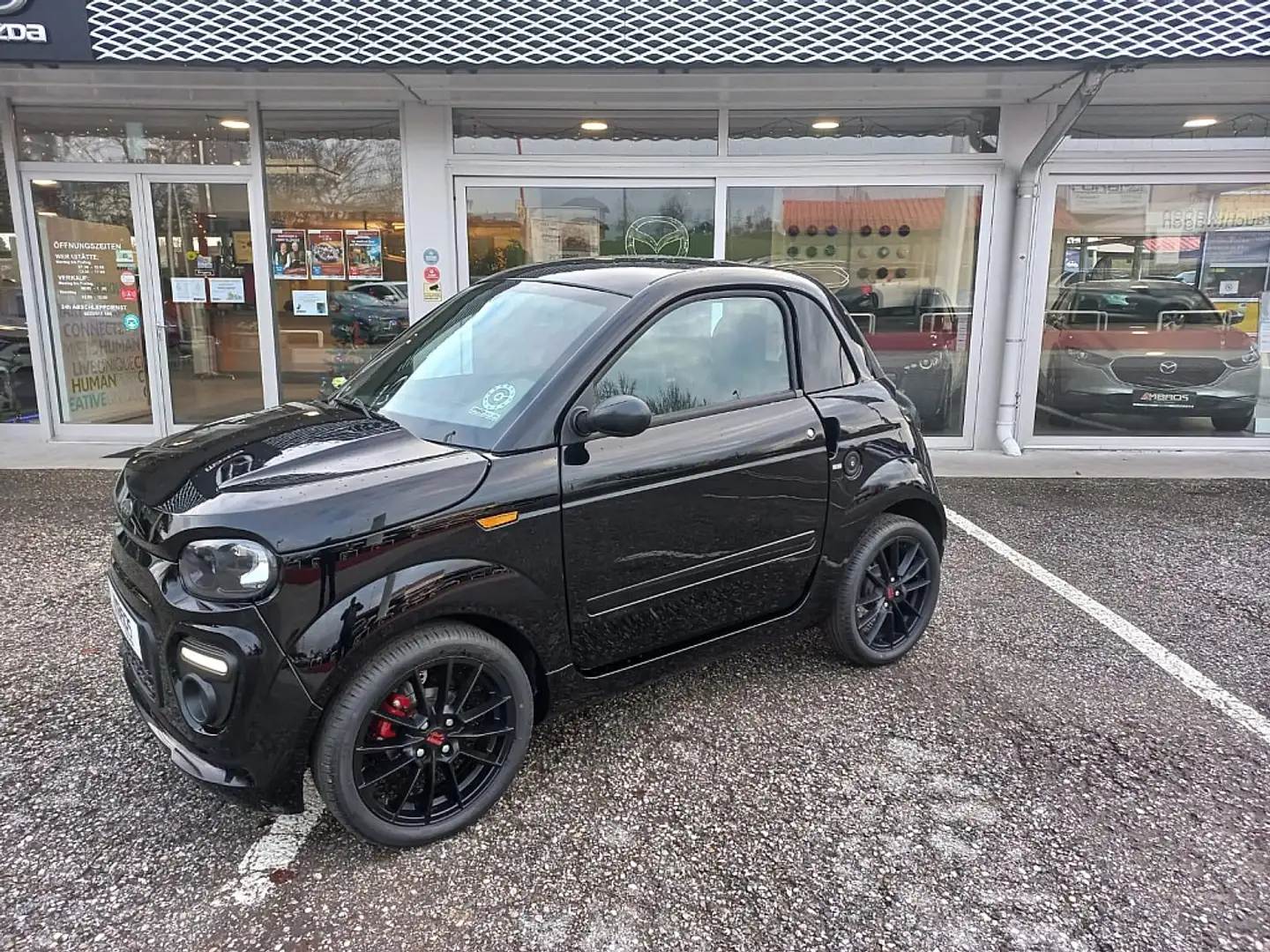 Microcar Due 6 Initial + Alufelgen **Autofahren ab 15 Jahren... Negro - 1