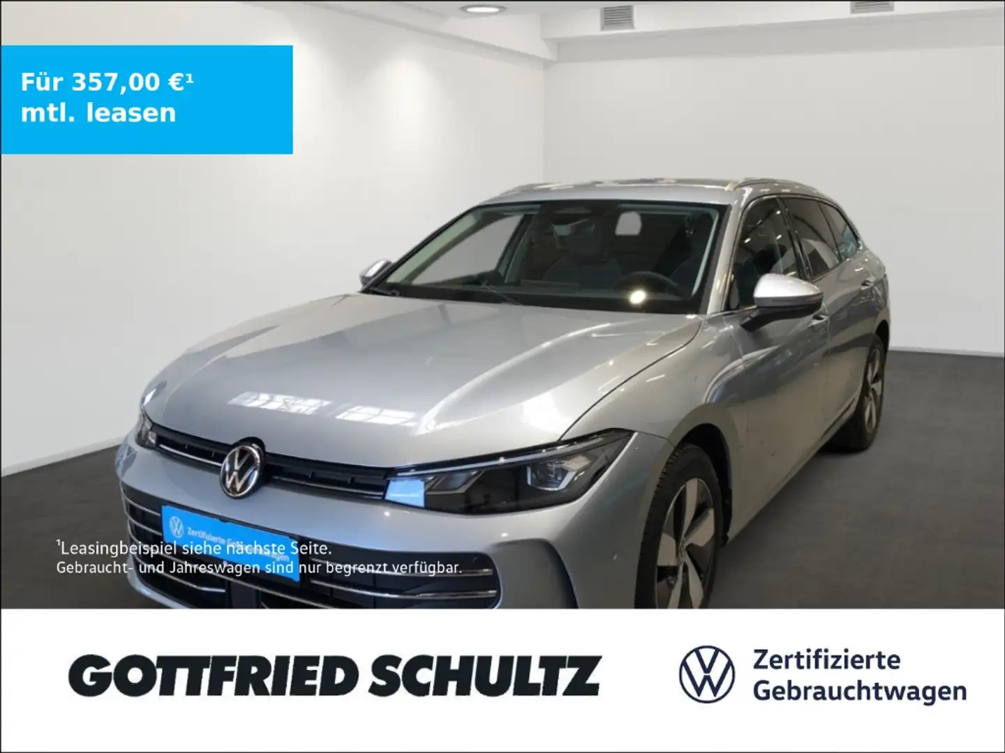 Volkswagen Passat Variant BUSINESS eTSI DSG AHK APP ACC LED EPH NAVI SITZHZG Silber - 1