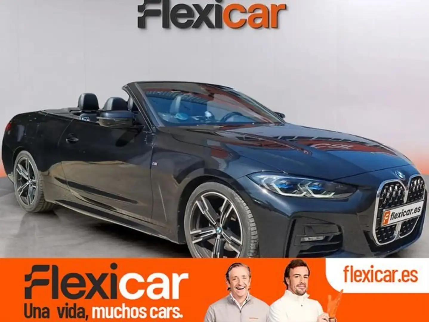 BMW 420 420d Cabrio Negro - 1