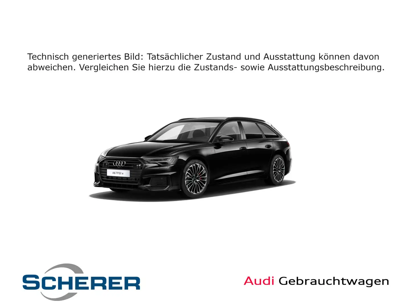 Audi A6 TFSIe 55 TFSIe quattro MATRIX-LED PANO Schwarz - 1