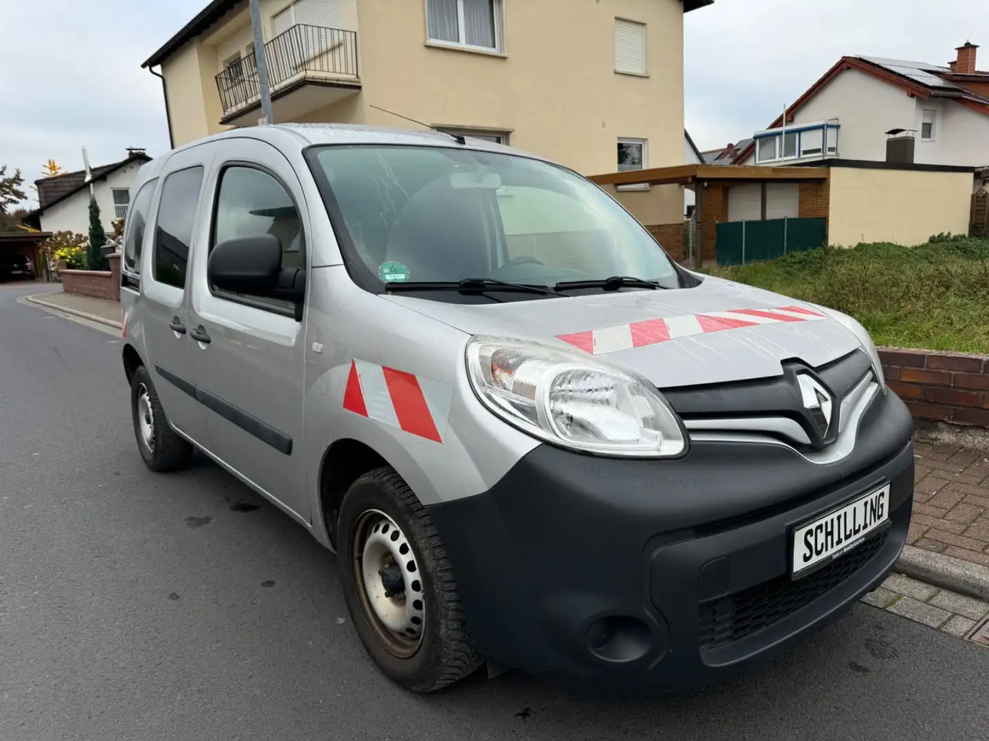 Renault Kangoo 1Hand 90PS+Ladesystem NAVI+PDC+Fenster Silber - 1