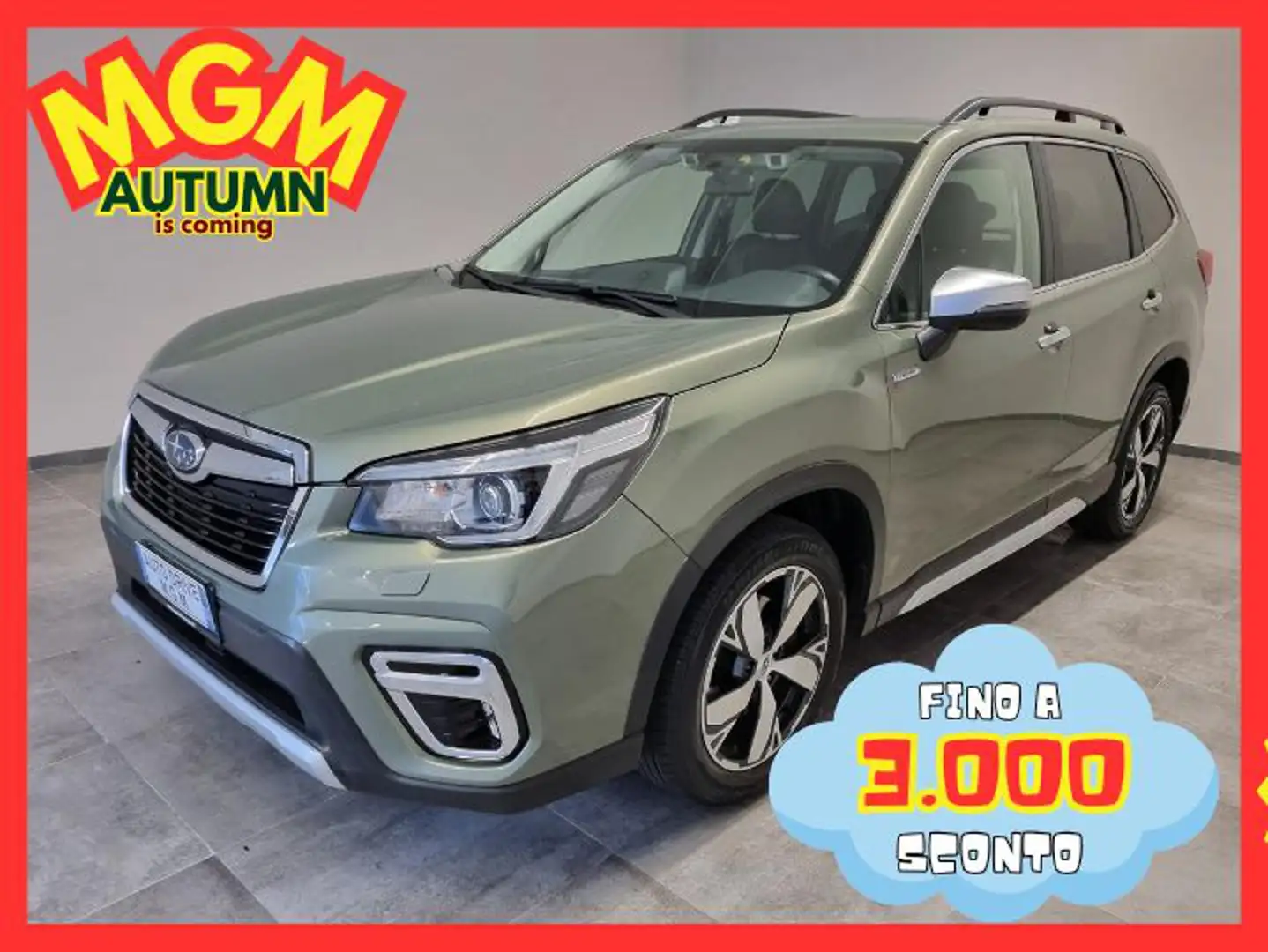 Subaru Forester 2.0 e-Boxer MHEV CVT Lineartronic Style Verde - 1