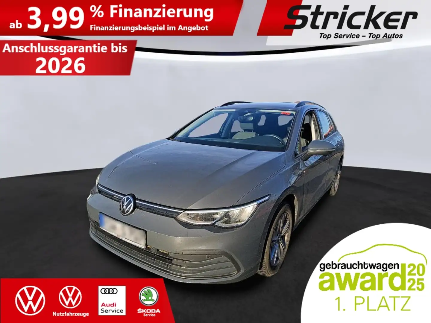 Volkswagen Golf Variant Variant Life 2.0TDI DSG 273,-ohne Anzahlung Navi Grau - 1