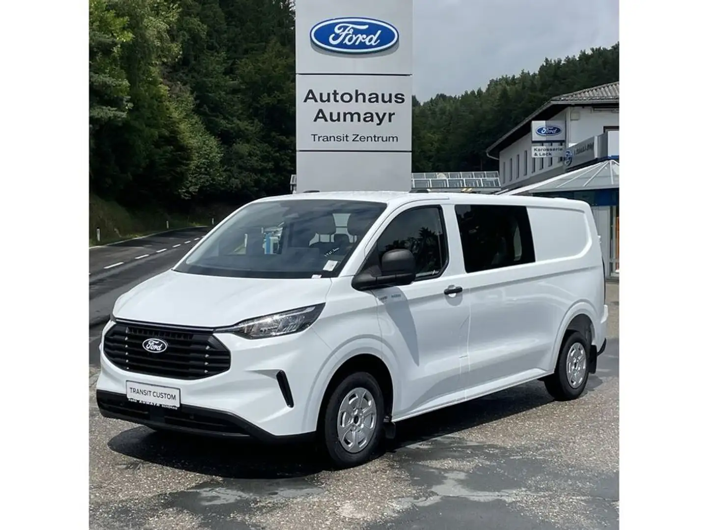 Ford Transit Custom Doppelkabine L2H1 320 Trend Weiß - 1