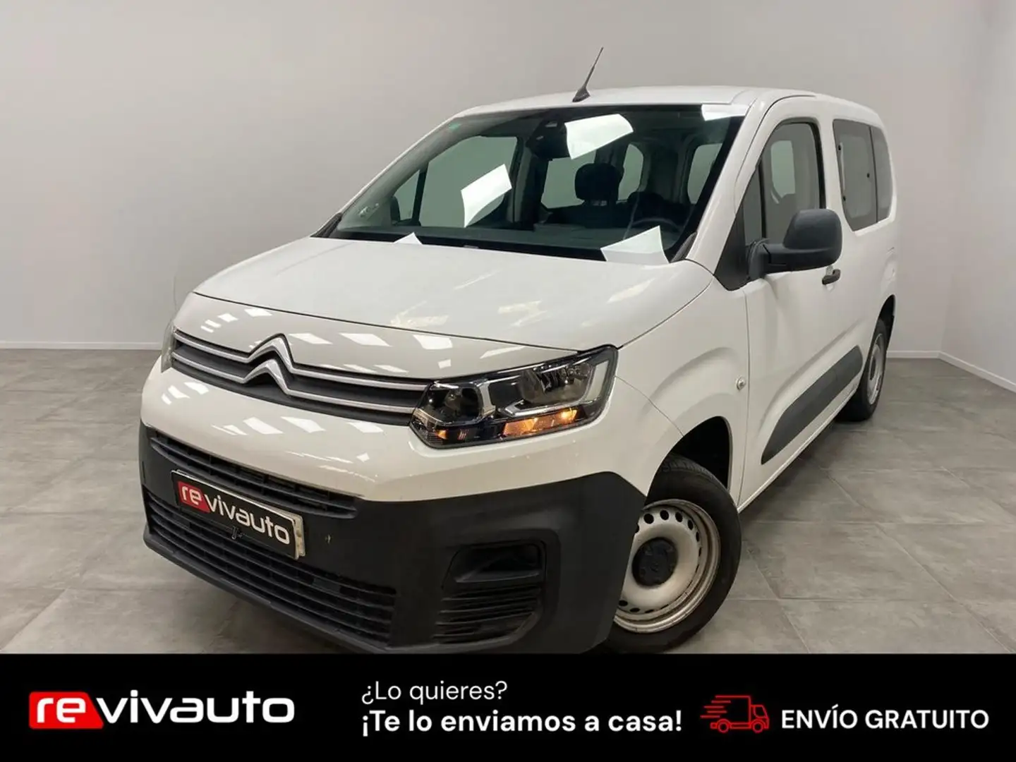 Citroen Berlingo Talla M BlueHDi 100 S&S LIVE PACK Wit - 1