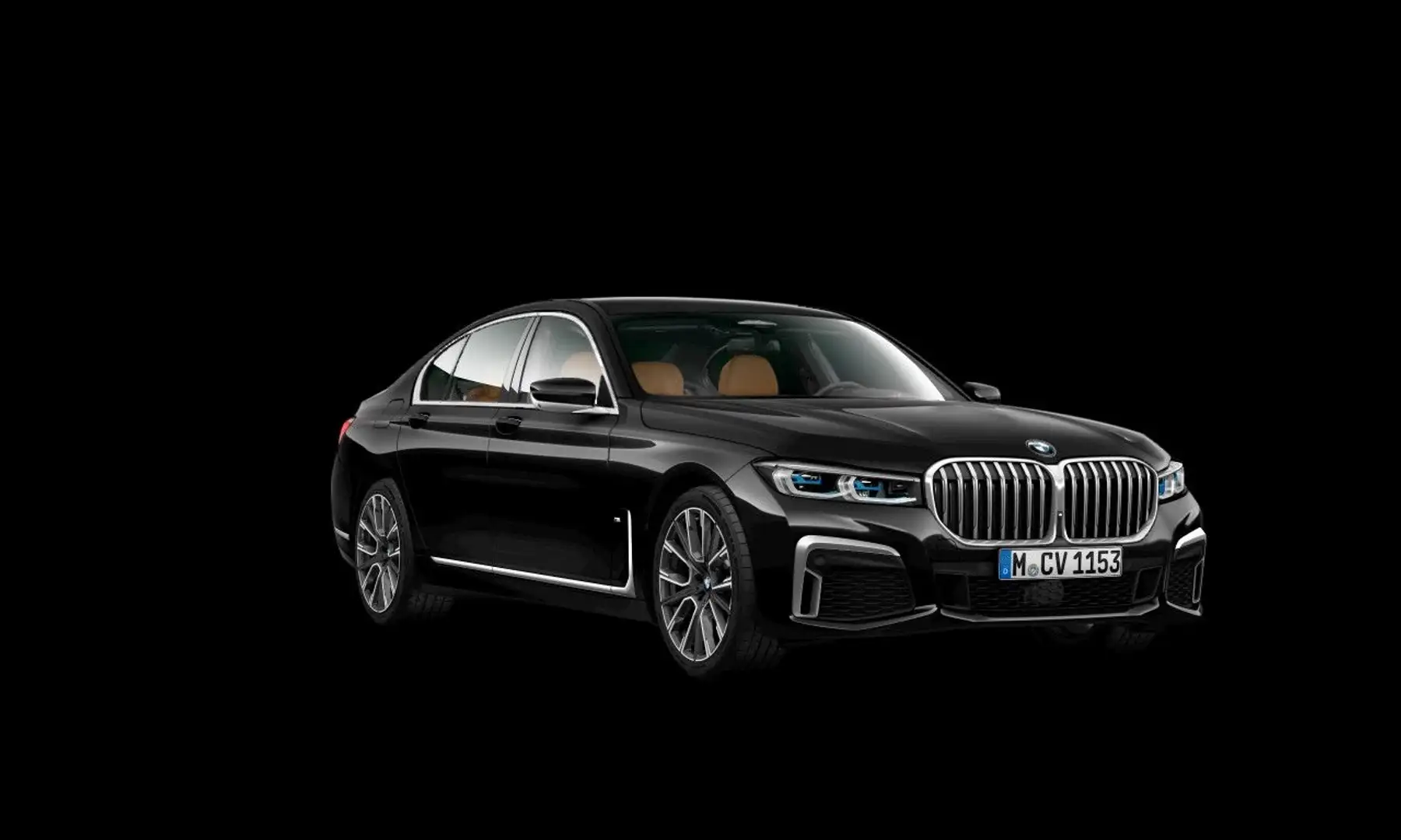 BMW 730 dLimxDrive*M Sport*Laser*Navi*ACC*360*Massage Zwart - 1