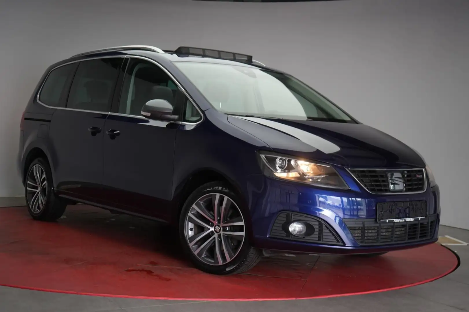 SEAT Alhambra 2.0 TDI S&S 4Drive DSG FR line Navi/ACC Bleu - 1
