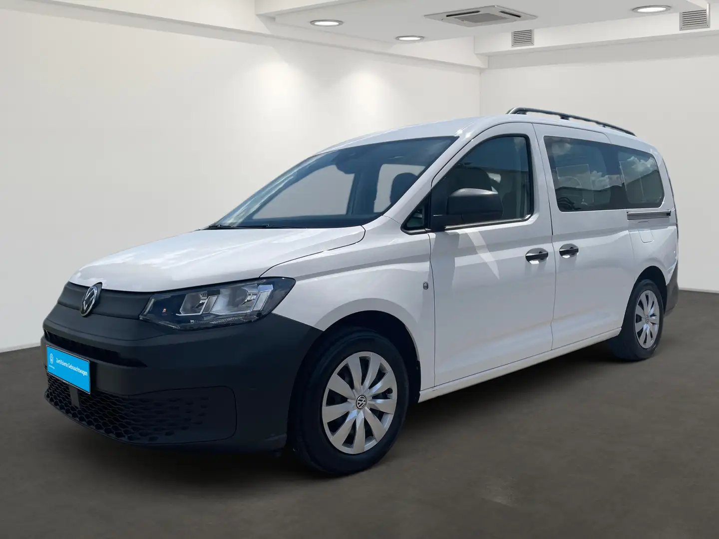 Volkswagen Caddy 2.0 TDI Maxi Kombi EcoProfi GRA*Climatronic*Einpar Weiß - 2