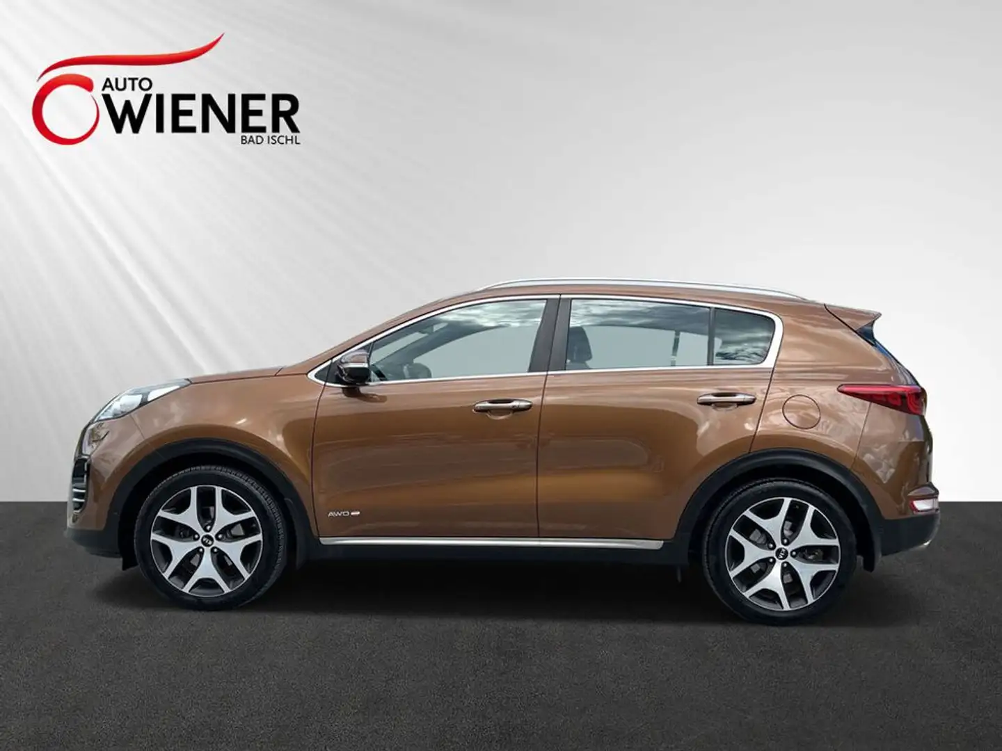 Kia Sportage 2,0 CRDI AWD GT-Line Aut. Braun - 2