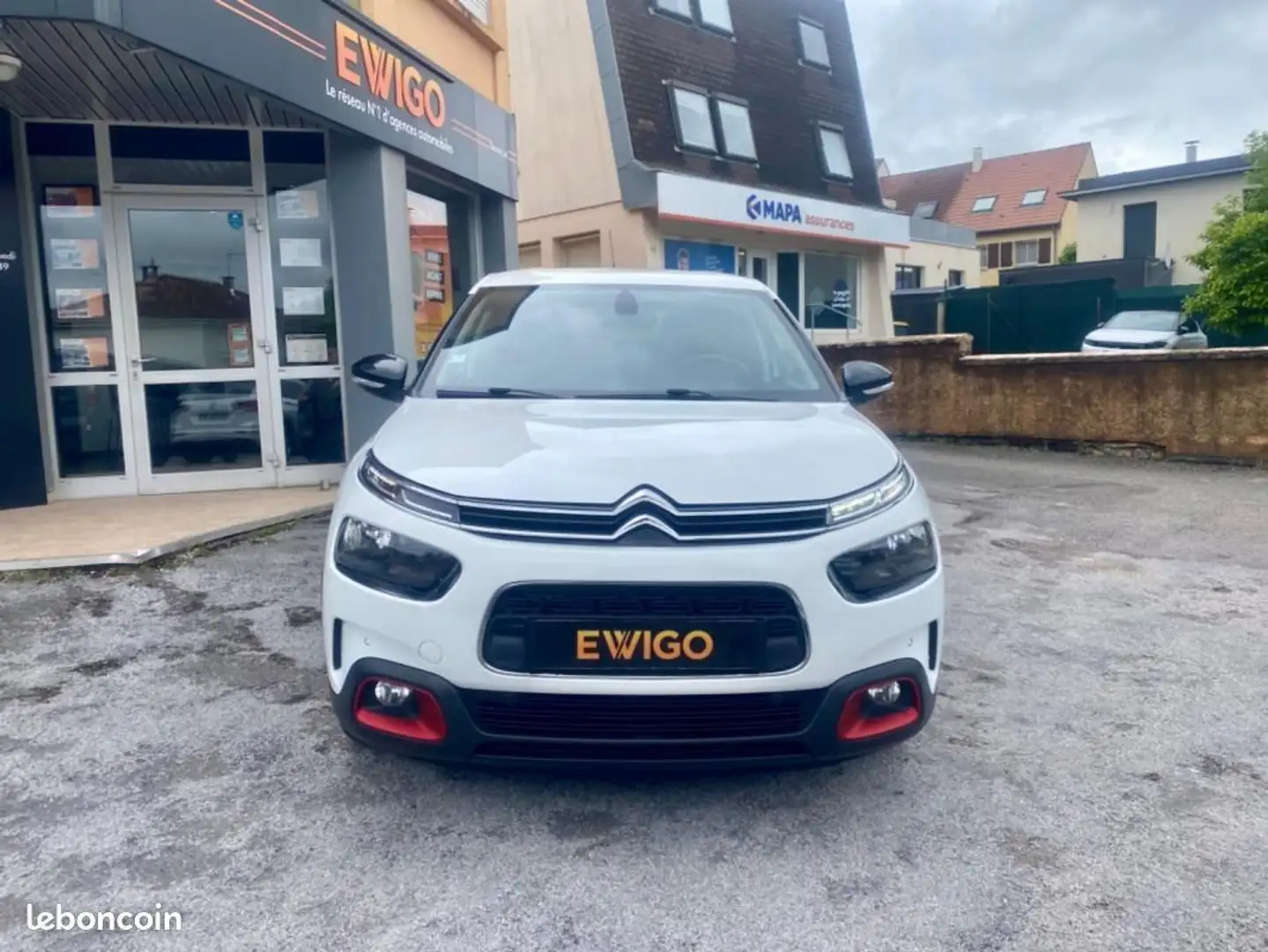 Citroen C4 Cactus Citroën 1.5 BLUEHDI 100 S&S BVM6 SHINE CARPLAY Blanc - 2