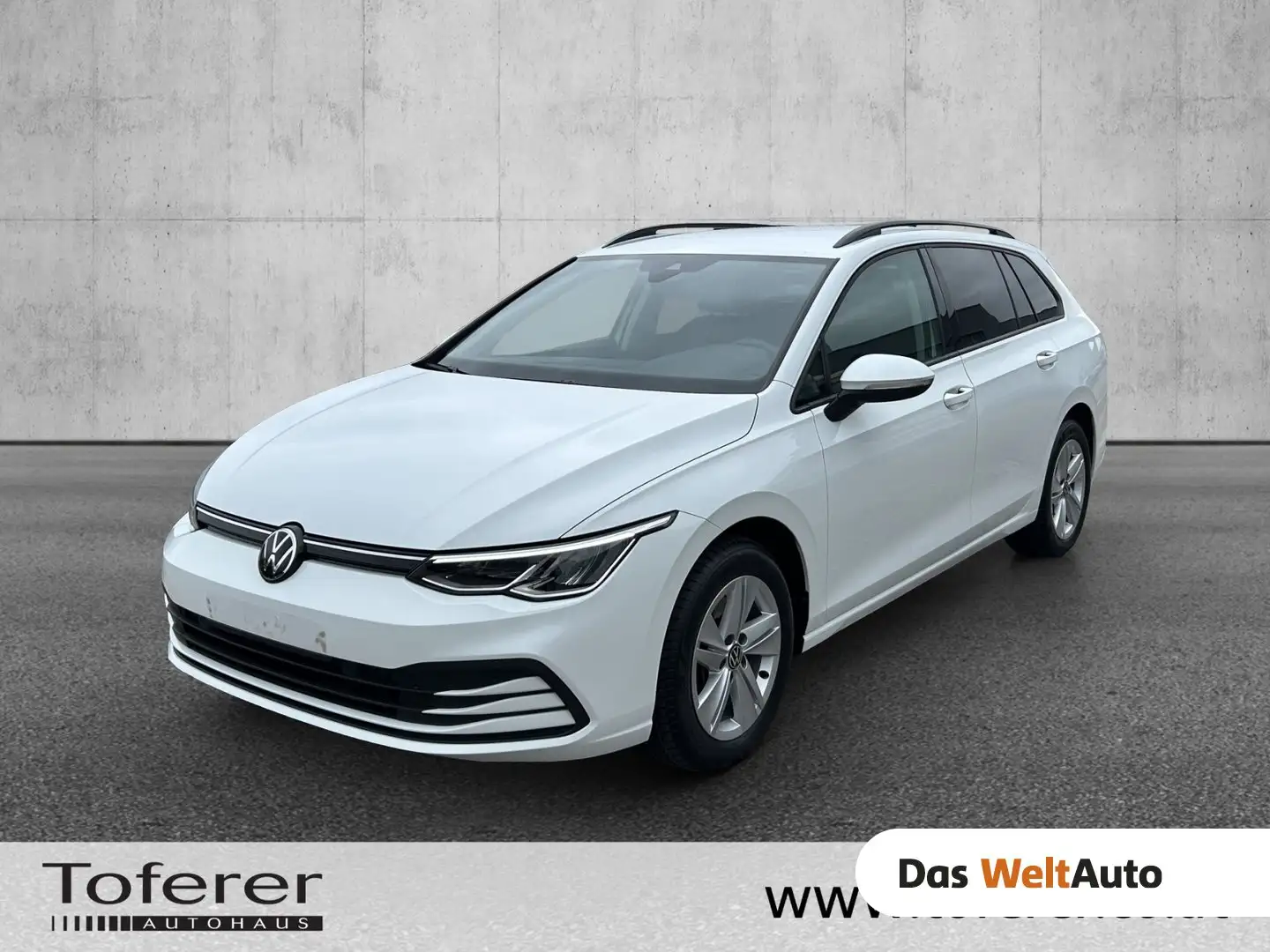 Volkswagen Golf Variant Life TDI Weiß - 1
