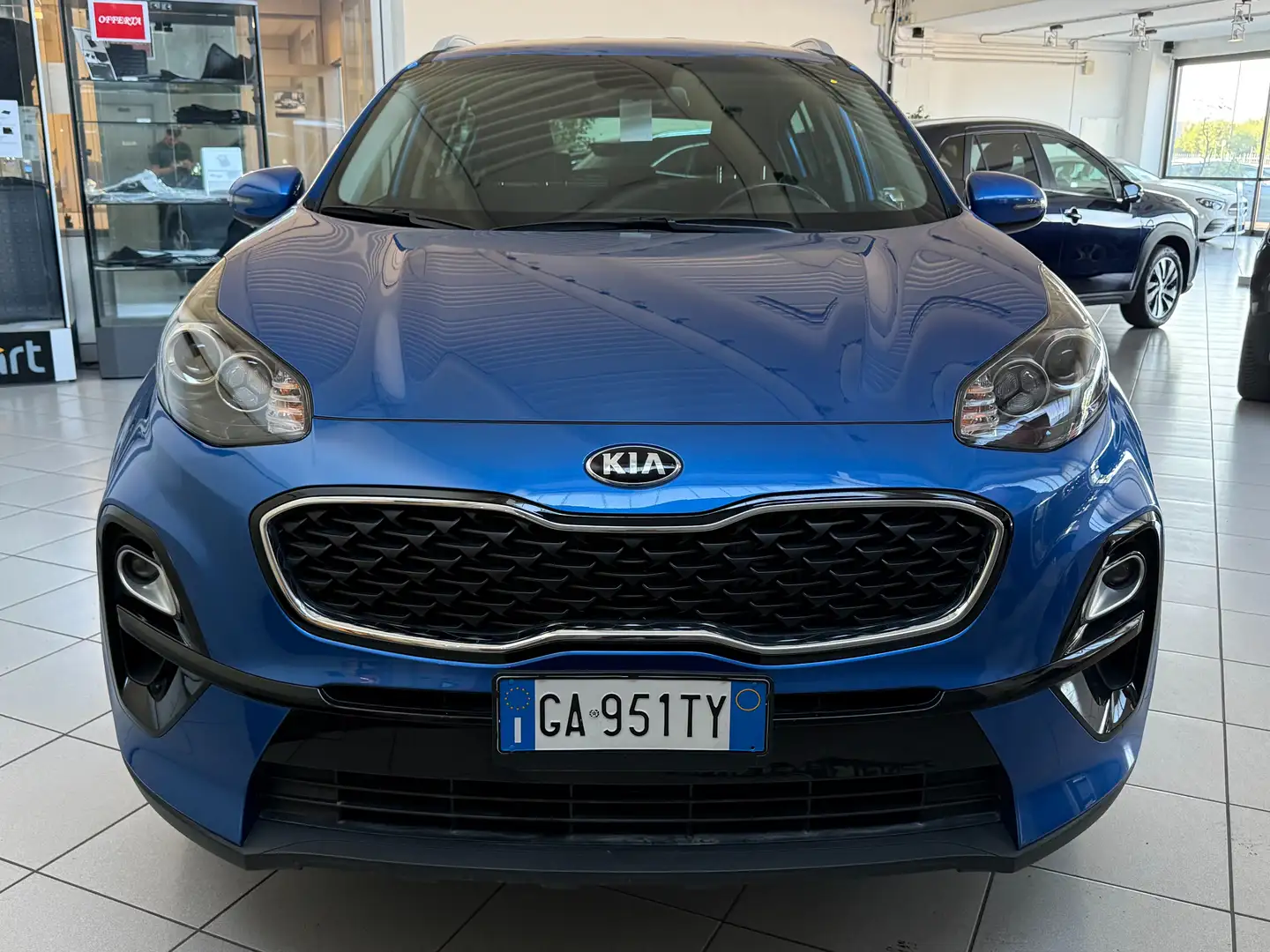 Kia Sportage 1.6 crdi Energy 2wd 115cv !CARPLAY!TAGLIANDATA! Blu/Azzurro - 2