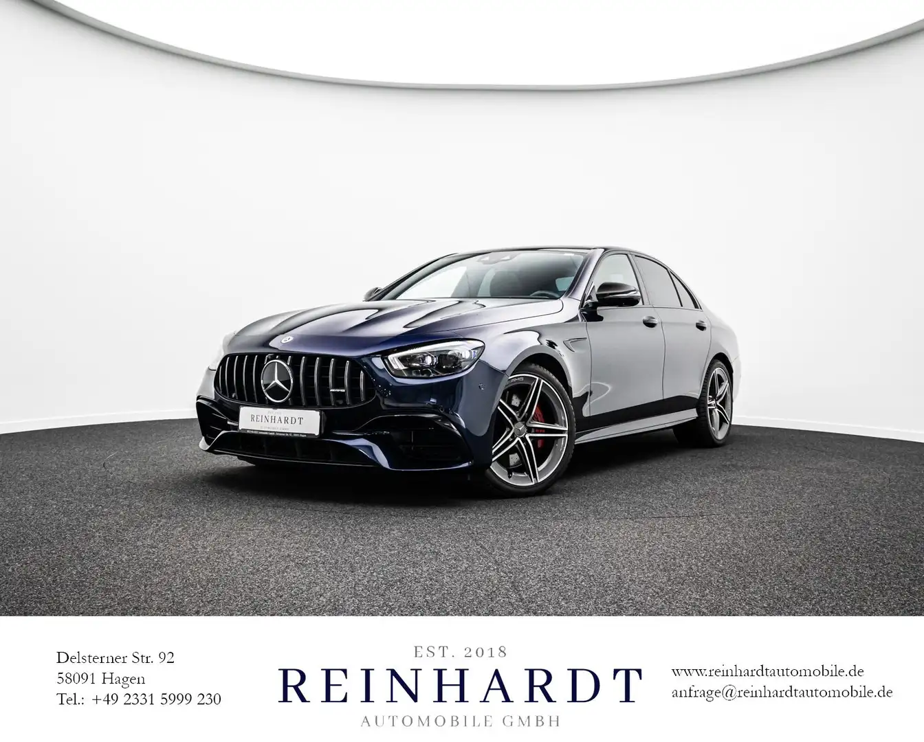 Mercedes-Benz E 63 AMG E 63s AMG LIMOUSINE 4MATIC+ MULTIB/DISTR+/PANO Albastru - 1