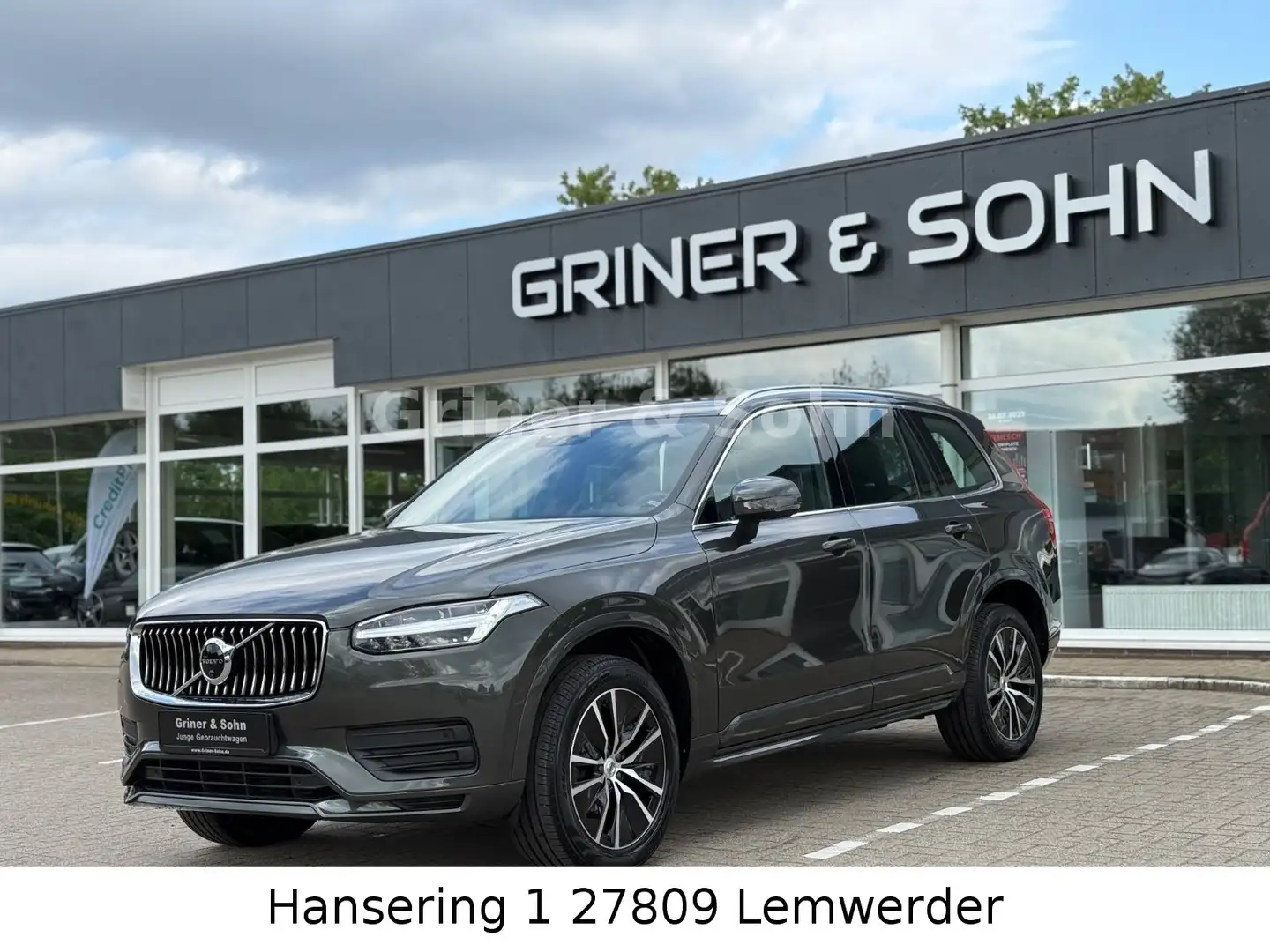 Volvo XC90 Momentum Pro B5 AWD,360,ACC,Leder,H&K,3,49 Gris - 1