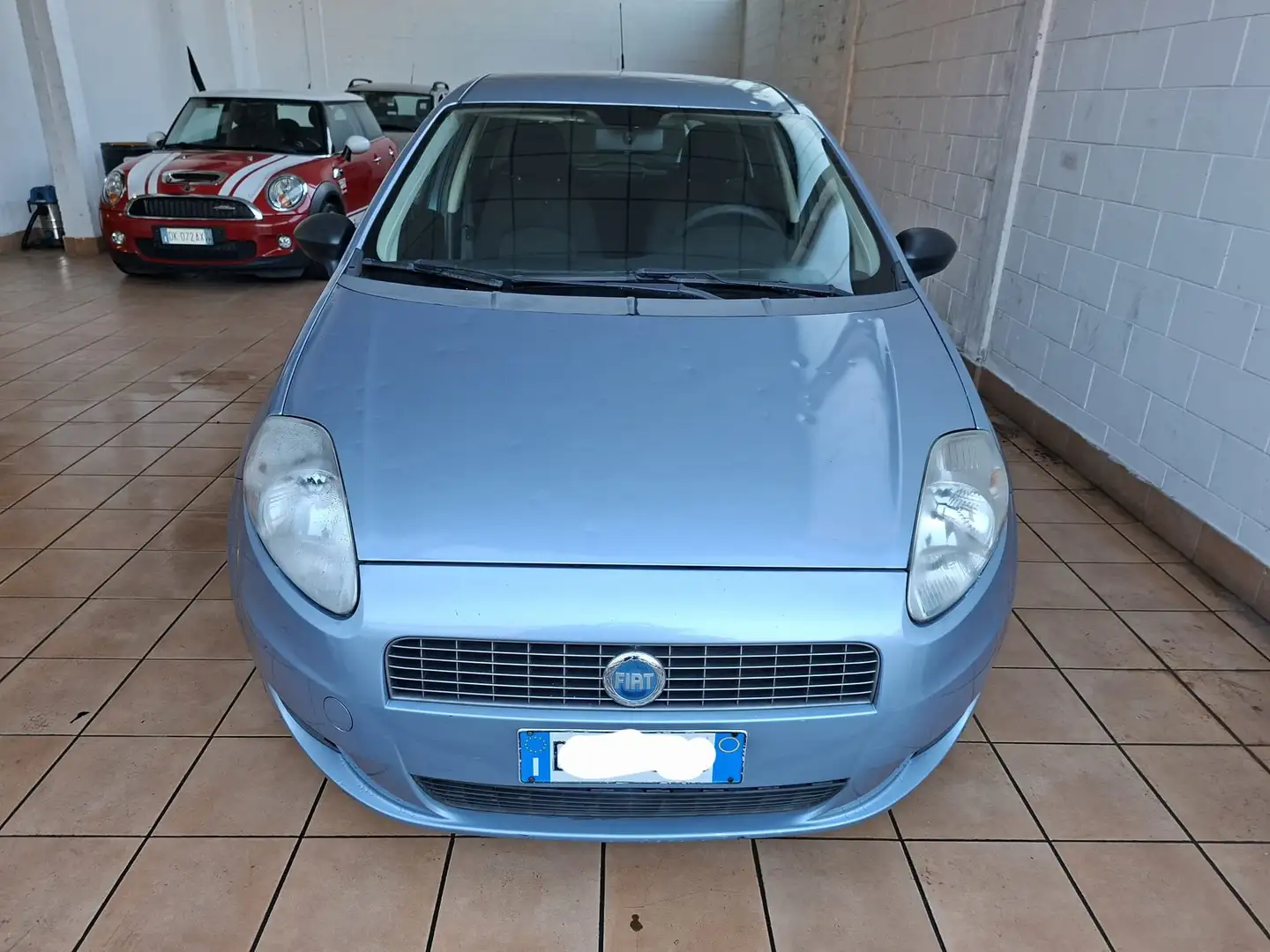 Fiat Grande Punto Grande Punto 5p 1.4 Dynamic 77cv, Adatta a neop. Bleu - 1