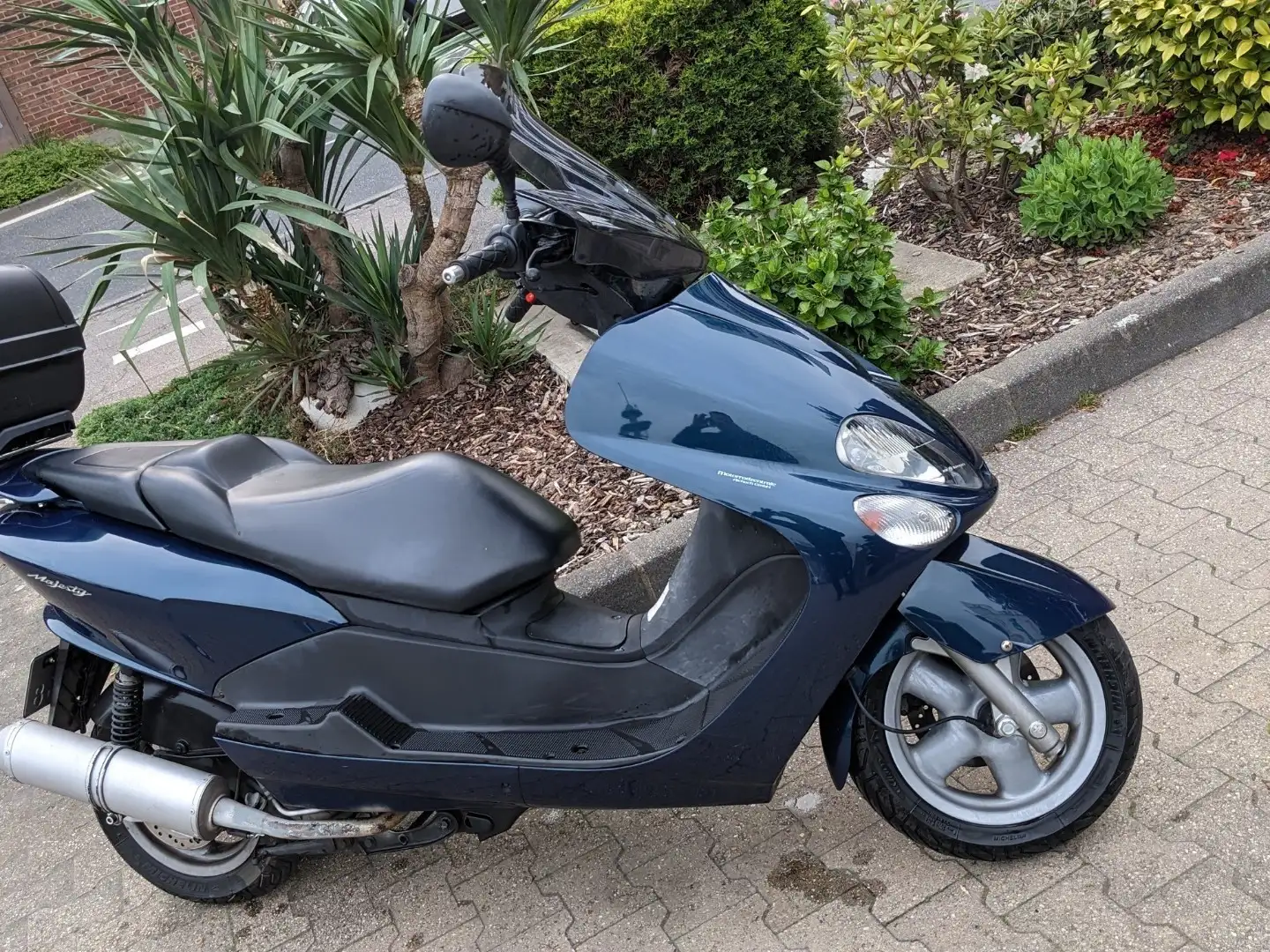 Yamaha Majesty 125 Bleu - 1