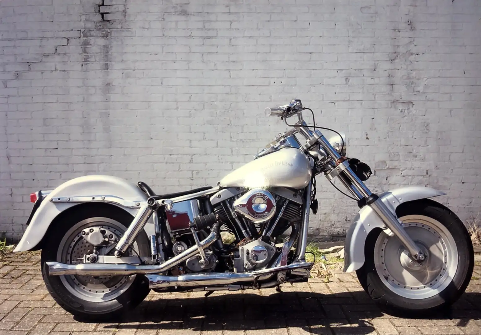 Harley-Davidson Electra Glide Custom Zilver - 1