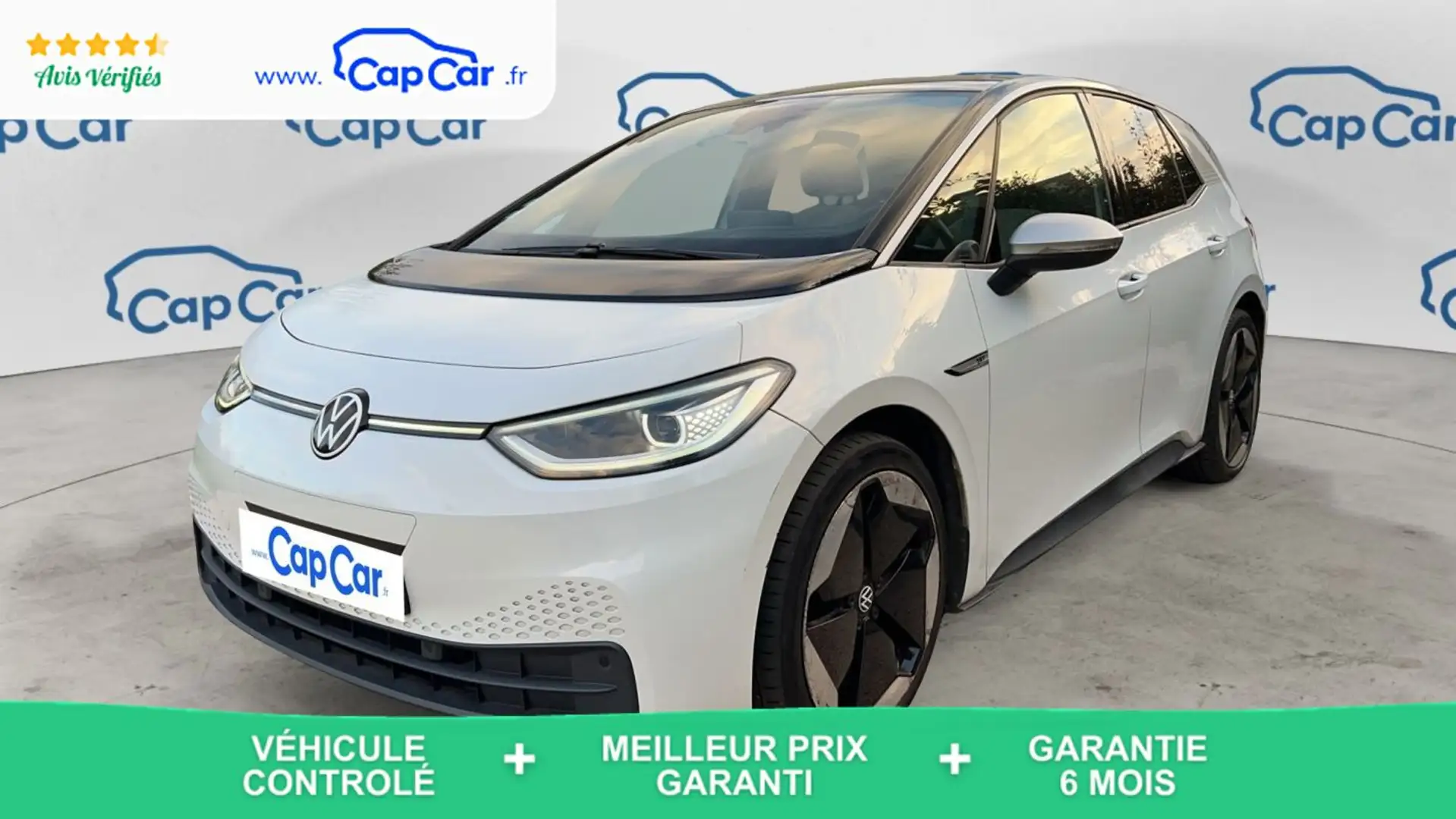 Volkswagen ID.3 204 77kWh Life Style Blanc - 1