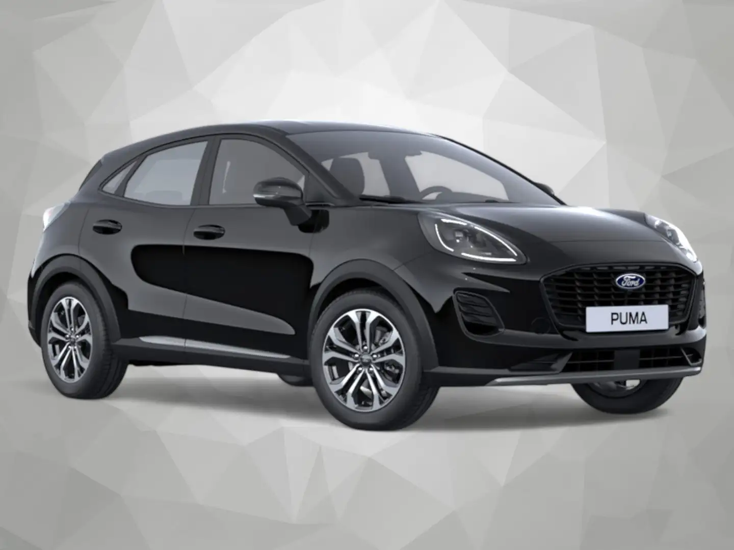 Ford Puma 1.0 TITANIUM Mild-Hybrid | NAVI | LED | Schwarz - 2