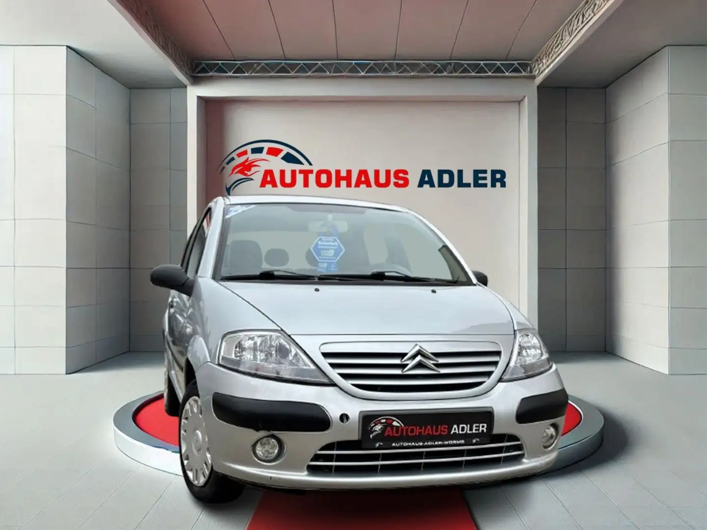 Citroen C3 1.4*1HD*KLIMA*TÜV06.26*5GANG*5TRG*SERVO*8XBRF Silber - 1