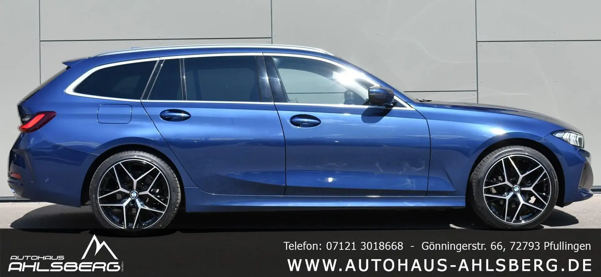 BMW 320 d XD /WIDES./ACC/STANDH./KEYLES/AHK/PANO Blauw - 2