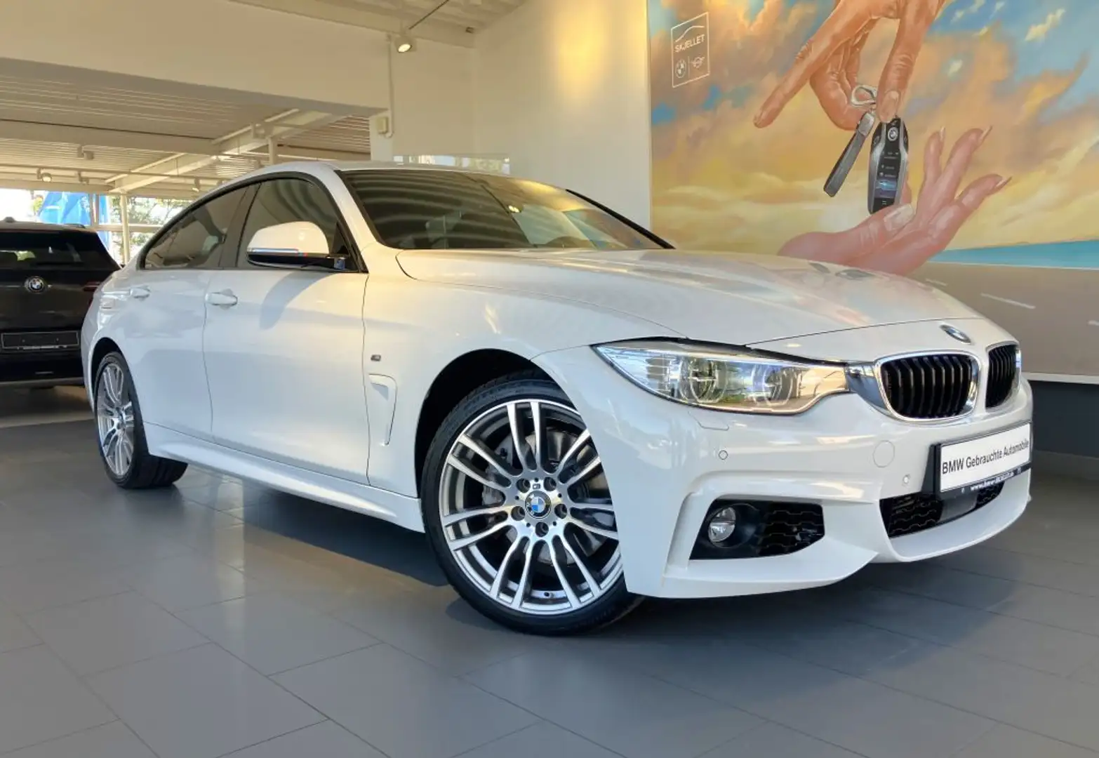 BMW 435 i Gran Coupe xDr M SPORT HUD+ACC+KAM+KOMF+LED Weiß - 2