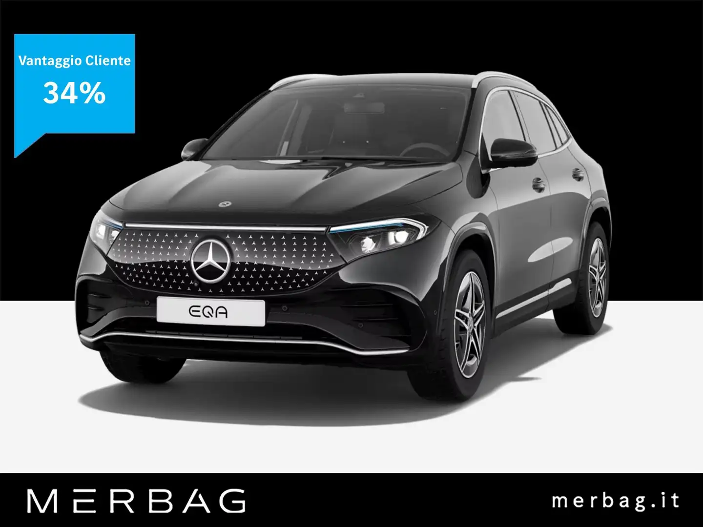 Mercedes-Benz EQA 300 4Matic AMG Line Advanced Nero - 1