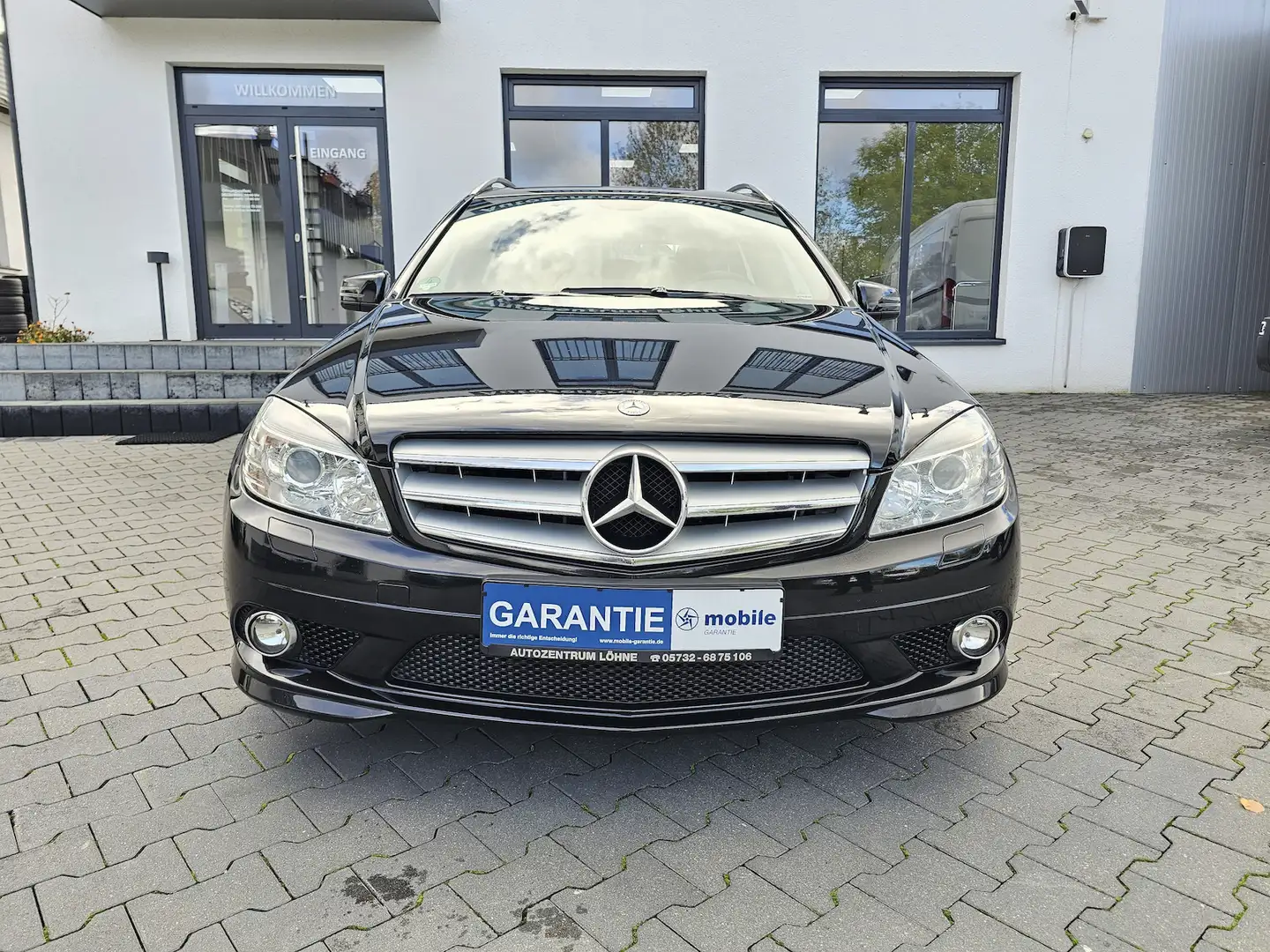 Mercedes-Benz C 180 T K AMG Sportpaket TEILLEDER AHK Schwarz - 2