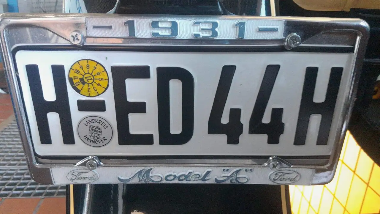 Ford A-Model H-Kennzeichen Rarität, foto 6