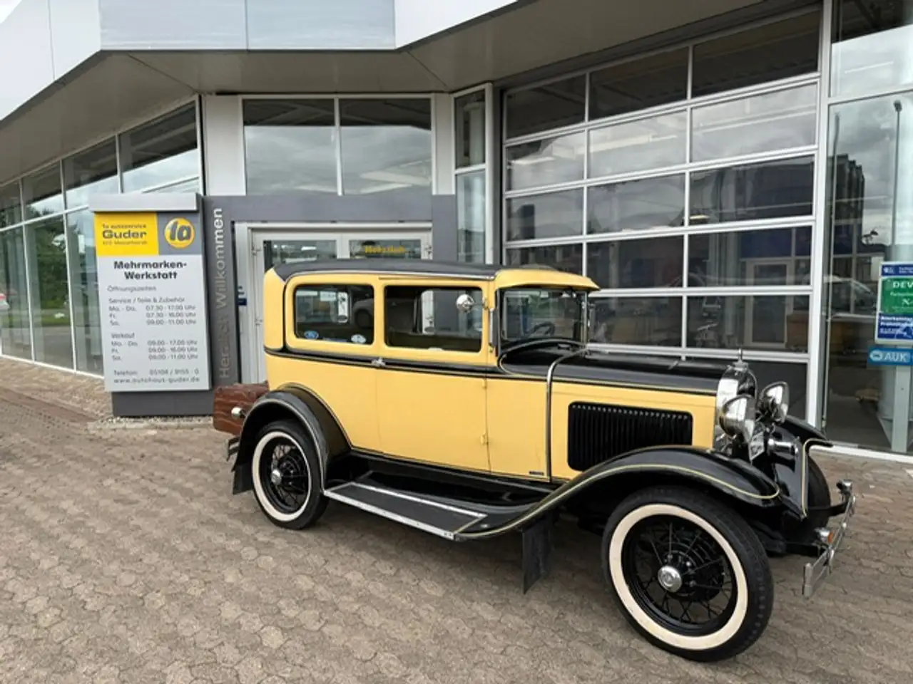 Ford A-Model H-Kennzeichen Rarität, foto 1
