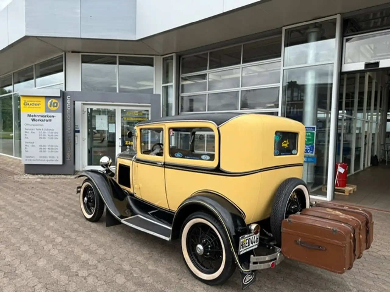 Ford A-Model H-Kennzeichen Rarität, foto 7