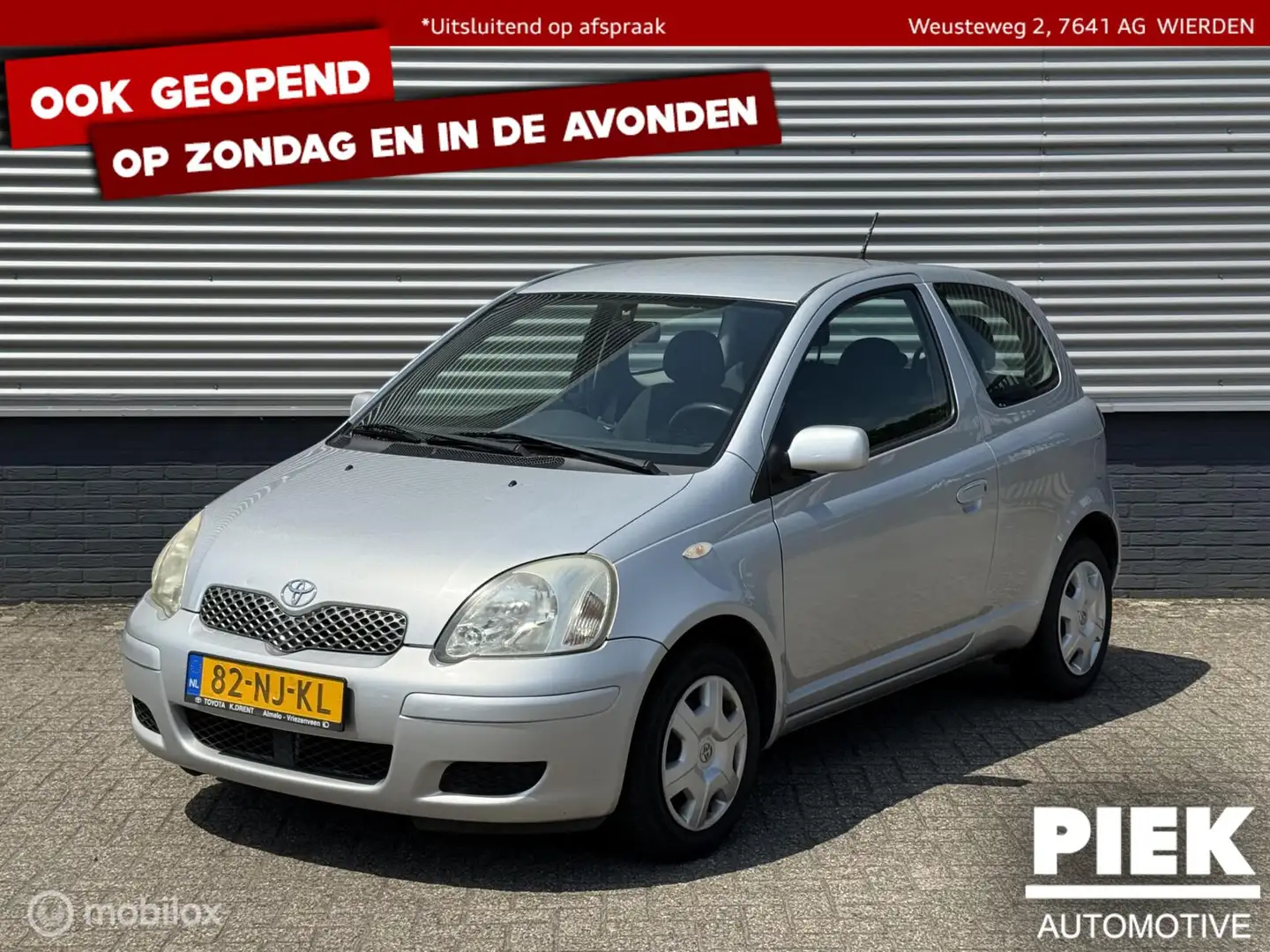 Toyota Yaris 1.3 VVT-i Sol AIRCO, NETTE STAAT Gris - 1