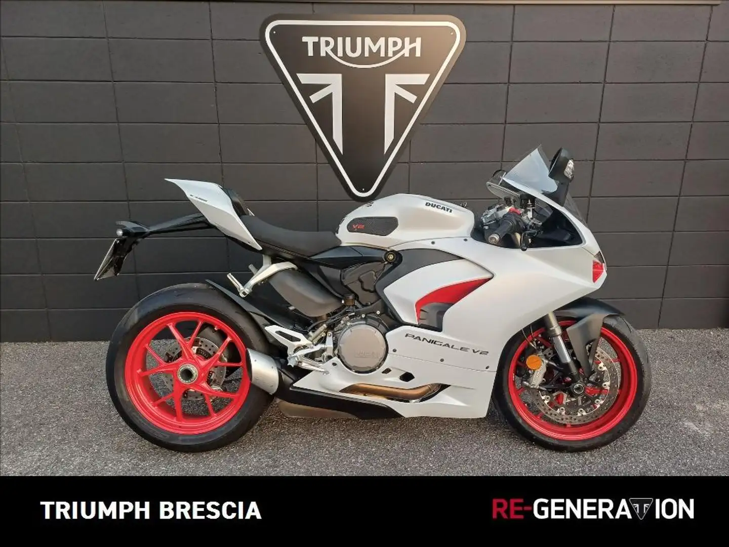 Ducati Panigale V2 Star Light Silk Bianco - 1