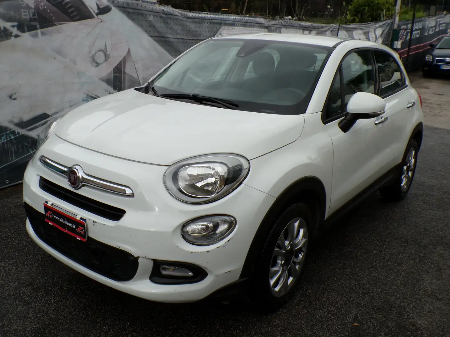 Fiat 500X 1.6 mjt dct ..UNIPRO’..AUTOMATICA..CRUISE.. Weiß - 2