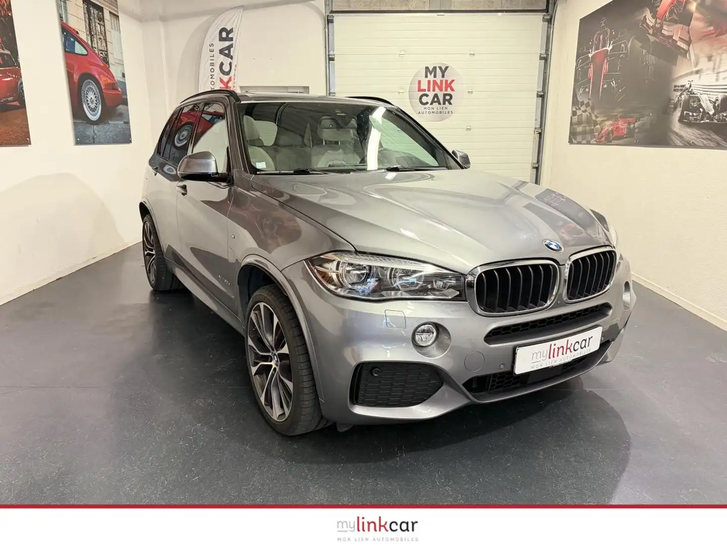 BMW X5 7 places  xDrive 30d BVA m Sport TO attelage F15 F85 Grau - 1