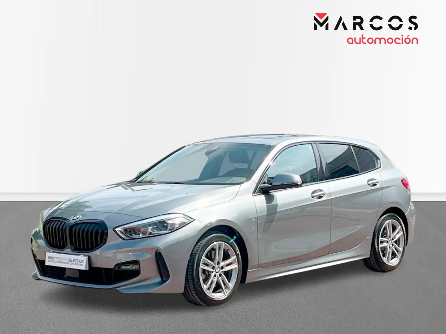 BMW 118 118dA Business Gris - 1