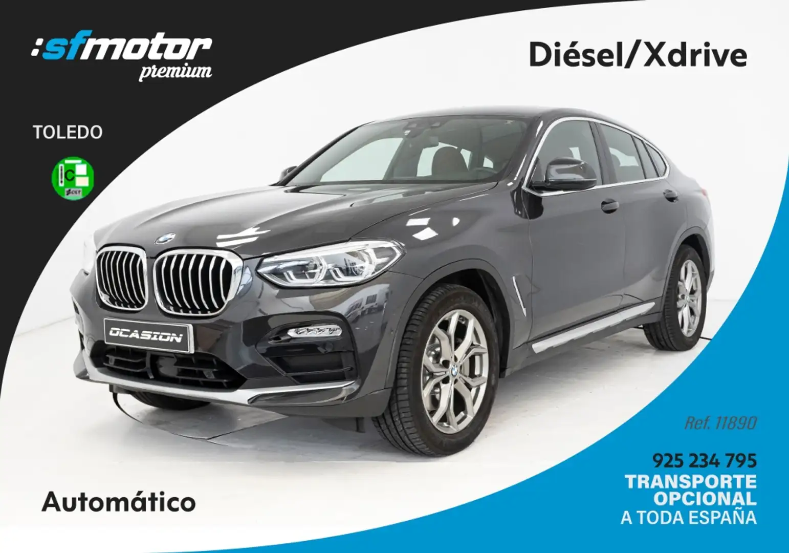 BMW X4 xDrive 25dA Negro - 1