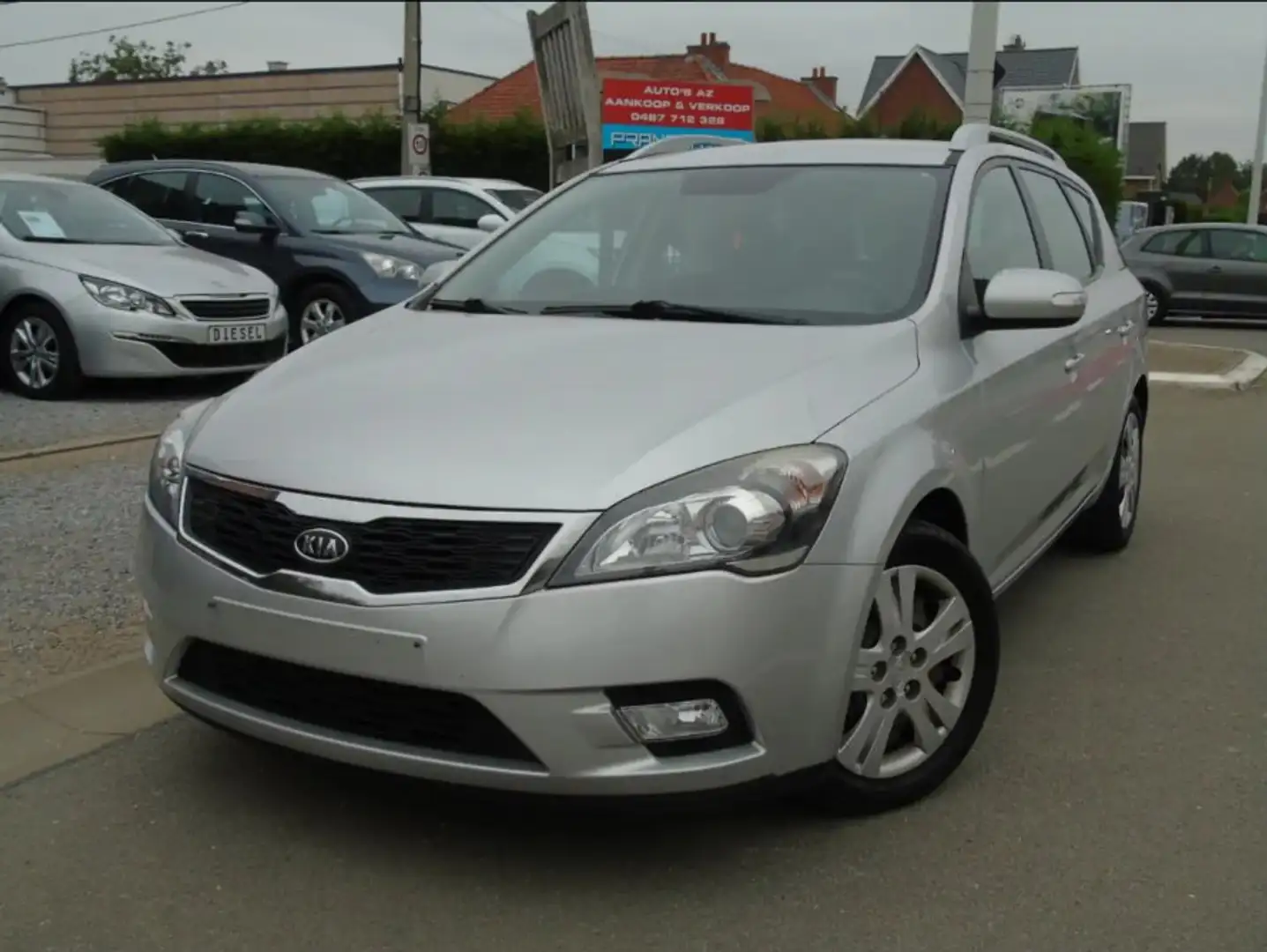 Kia Ceed SW / cee'd SW 1.6 CRDi SW *Digitale Airco*6 Vts * EURO 5 Argent - 1