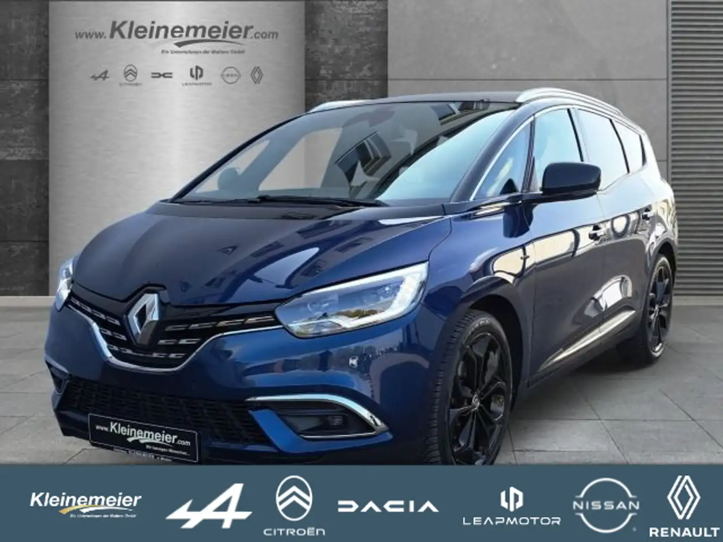 Renault Grand Scenic TCe 160 Black Edition*Panoramadach* Синій - 1