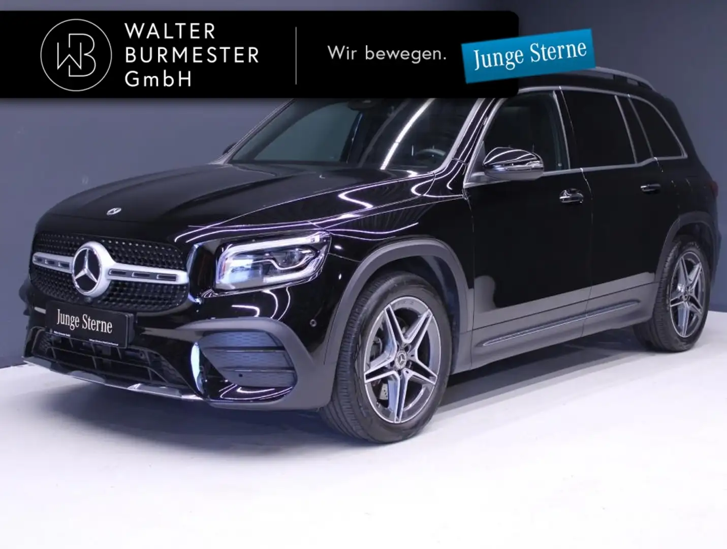 Mercedes-Benz GLB 220 d 4MATIC AMG+Pano+MBUX+Kamera+Distronic Czarny - 1