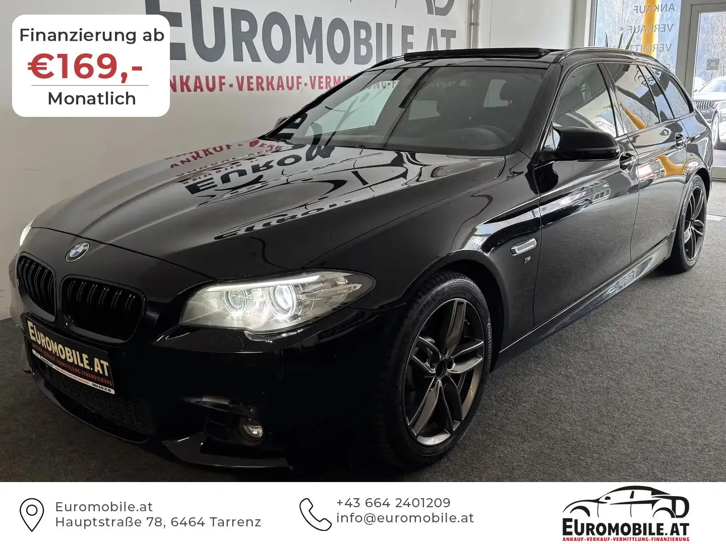 BMW 520 d M Sport-Paket *PANO*Innovations-P.*Comfort-P.* Schwarz - 1