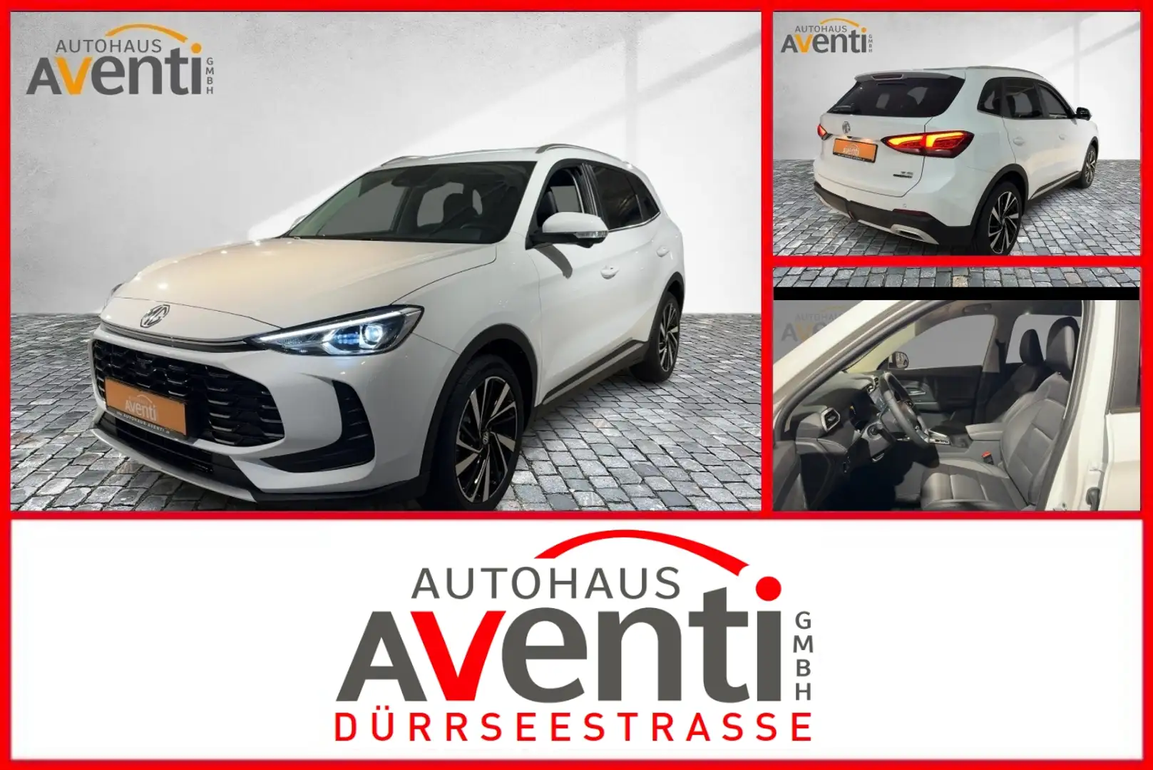 MG ZS Hybrid+ Luxury *Standheizung*Sofortverfügbar* Weiß - 1