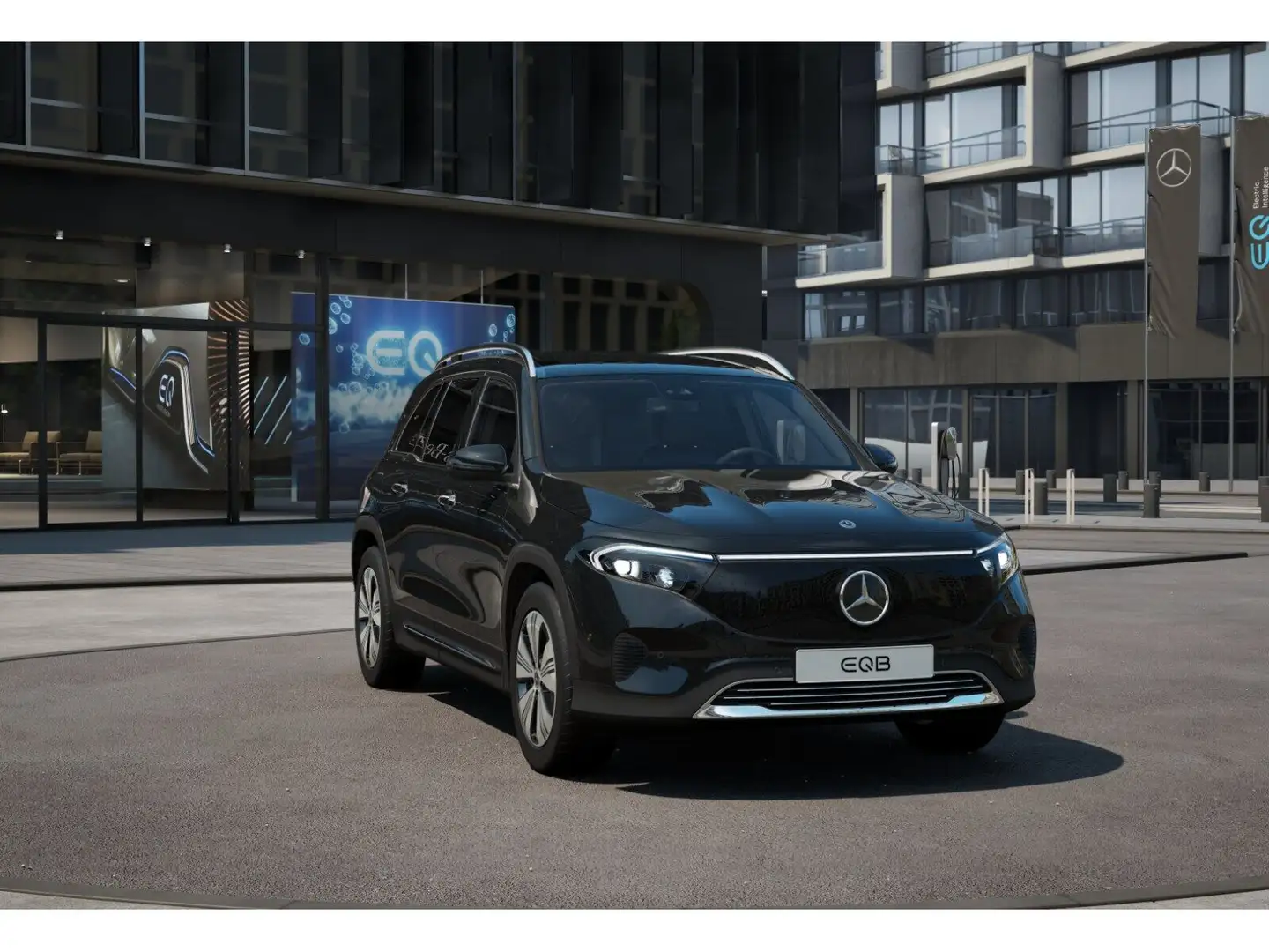 Mercedes-Benz EQB 250 + #PROGRESSIVE #PANO #DISTRONIC #KEYLESS Schwarz - 2
